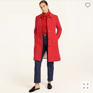 J. Crew - Classic Lady Day Coat in Italian Double-Cloth Wool w Thinsulat…